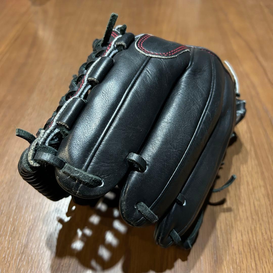 Fires 軟式野球グローブ 黒 Gilded Fire