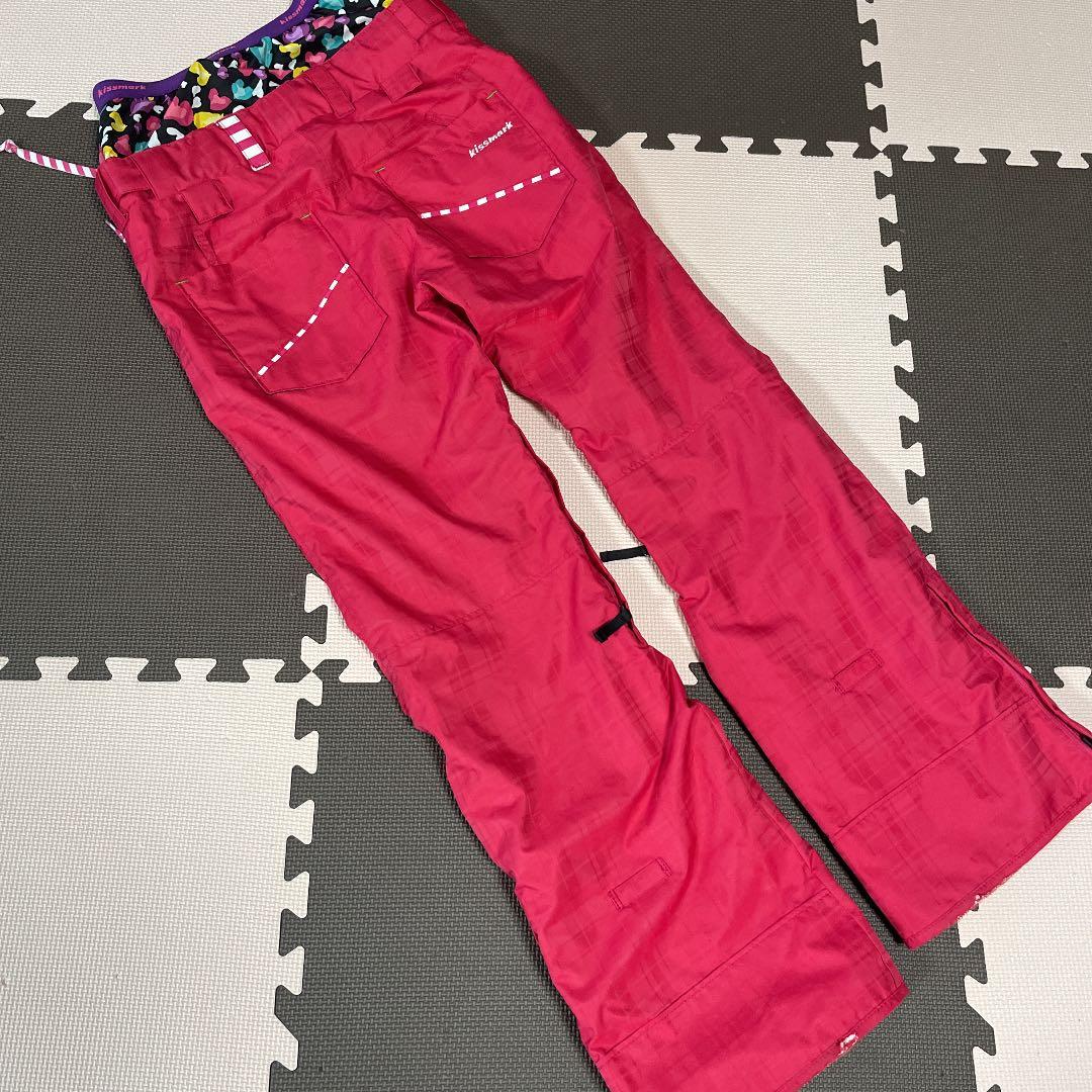 キスマーク　スキーウェア上下と手袋セット