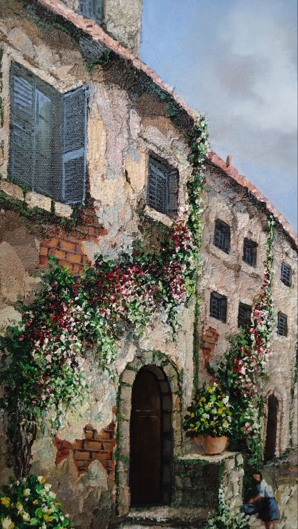 人見友紀　伝説の逃亡画家　油彩画　油絵　風景画