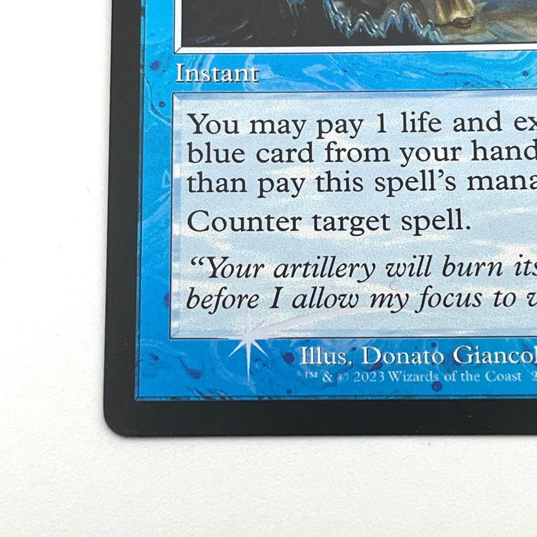 意志の力　旧枠　FOIL 英語　MTG