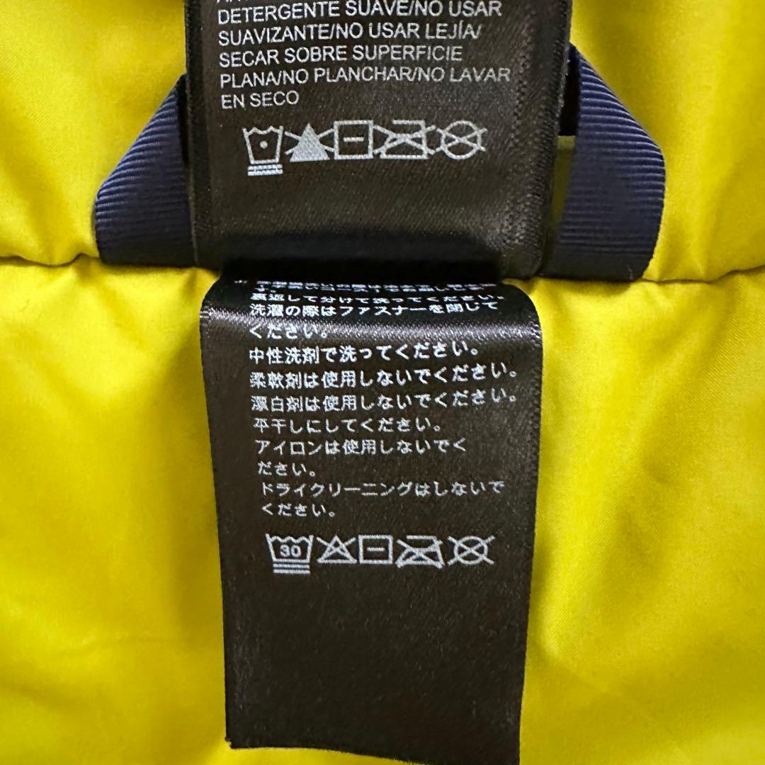 【美品】ノースフェイス スキーウェア ダウン キッズ XL 防寒 スノーウェア