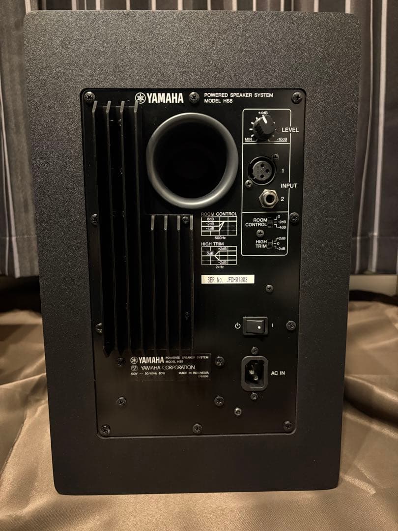 YAMAHA HS8 パワードスタジオモニター ペア　2台セット