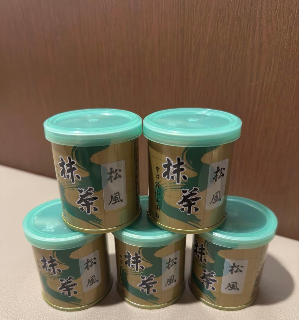 山政小山園 抹茶 松風 30g×5缶