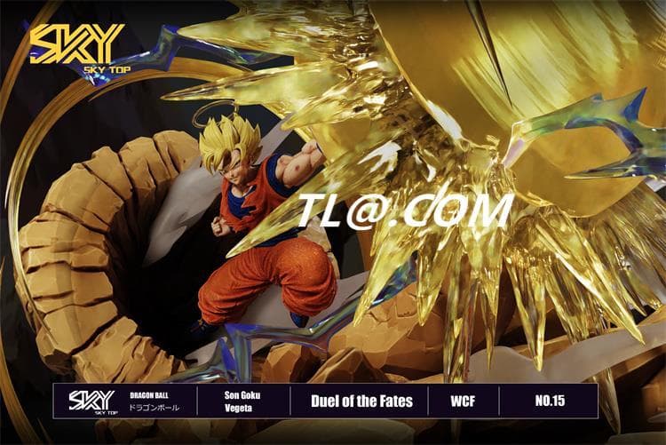 新品未開封『ドラコンボール』 　孫悟空＆魔人ベジータ　ガレージキット スタチュー