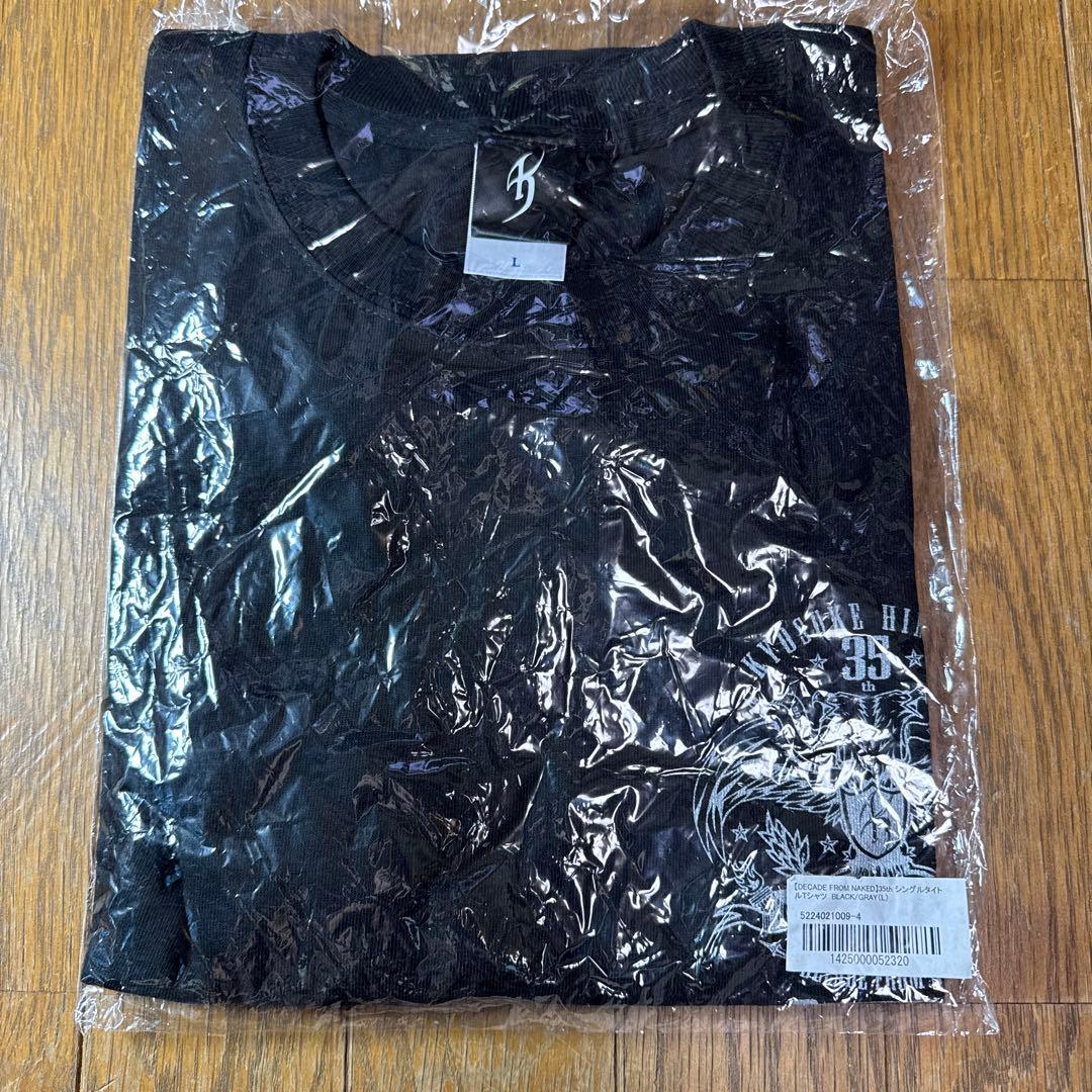 氷室京介 decade from naked Tシャツ