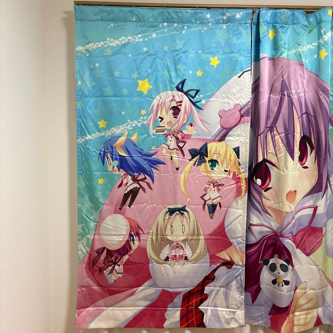 【ティンクル☆くるせいだーす】遮光カーテン　タッセル付