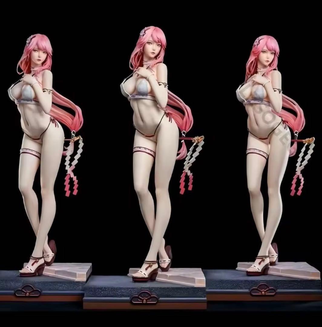 原神リアル調八重神子 1/4スケール50cm完成品フィギュア【海外輸入品】