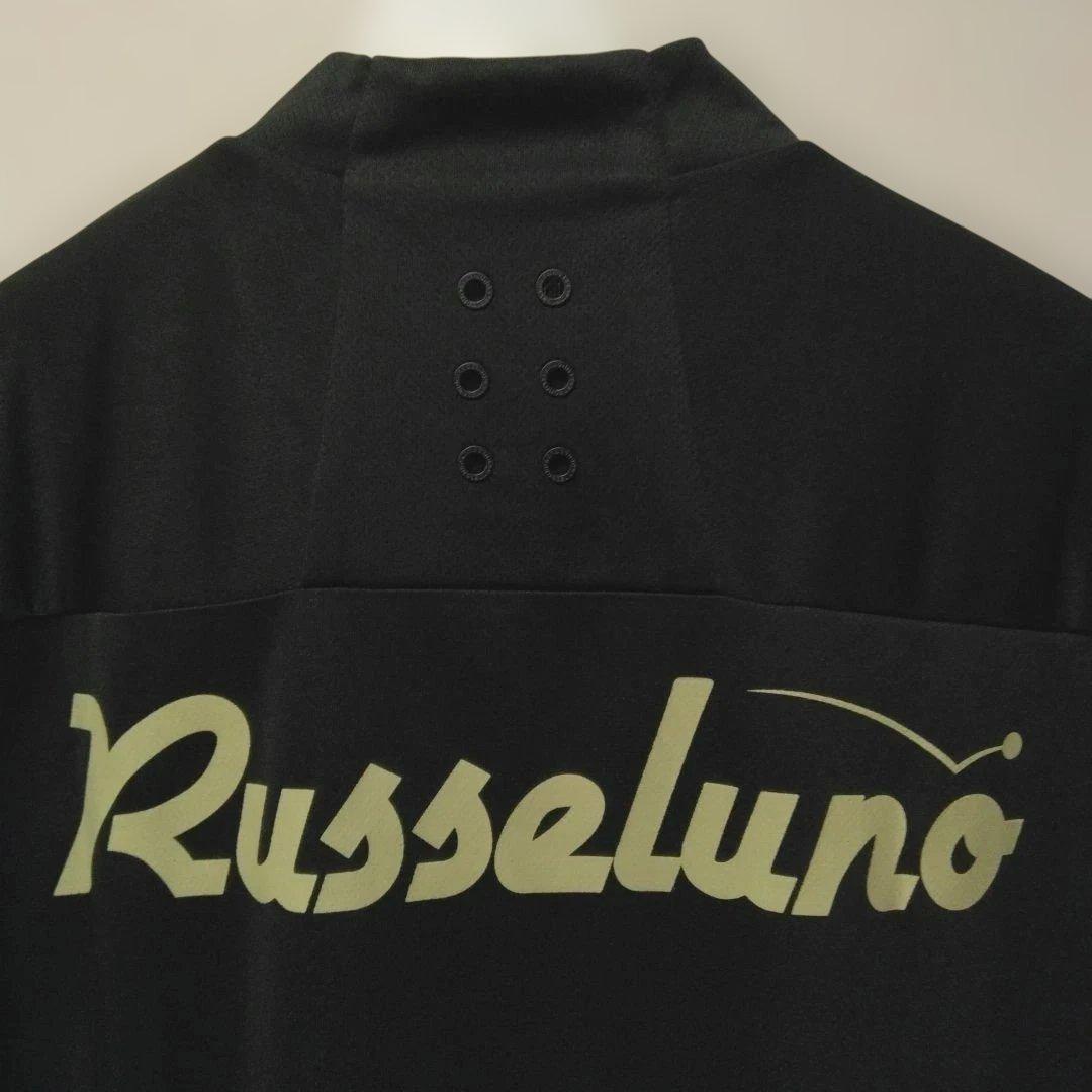 Russeluno メンズゴルフウェア　新品タグ付　モックネック半袖シャツ