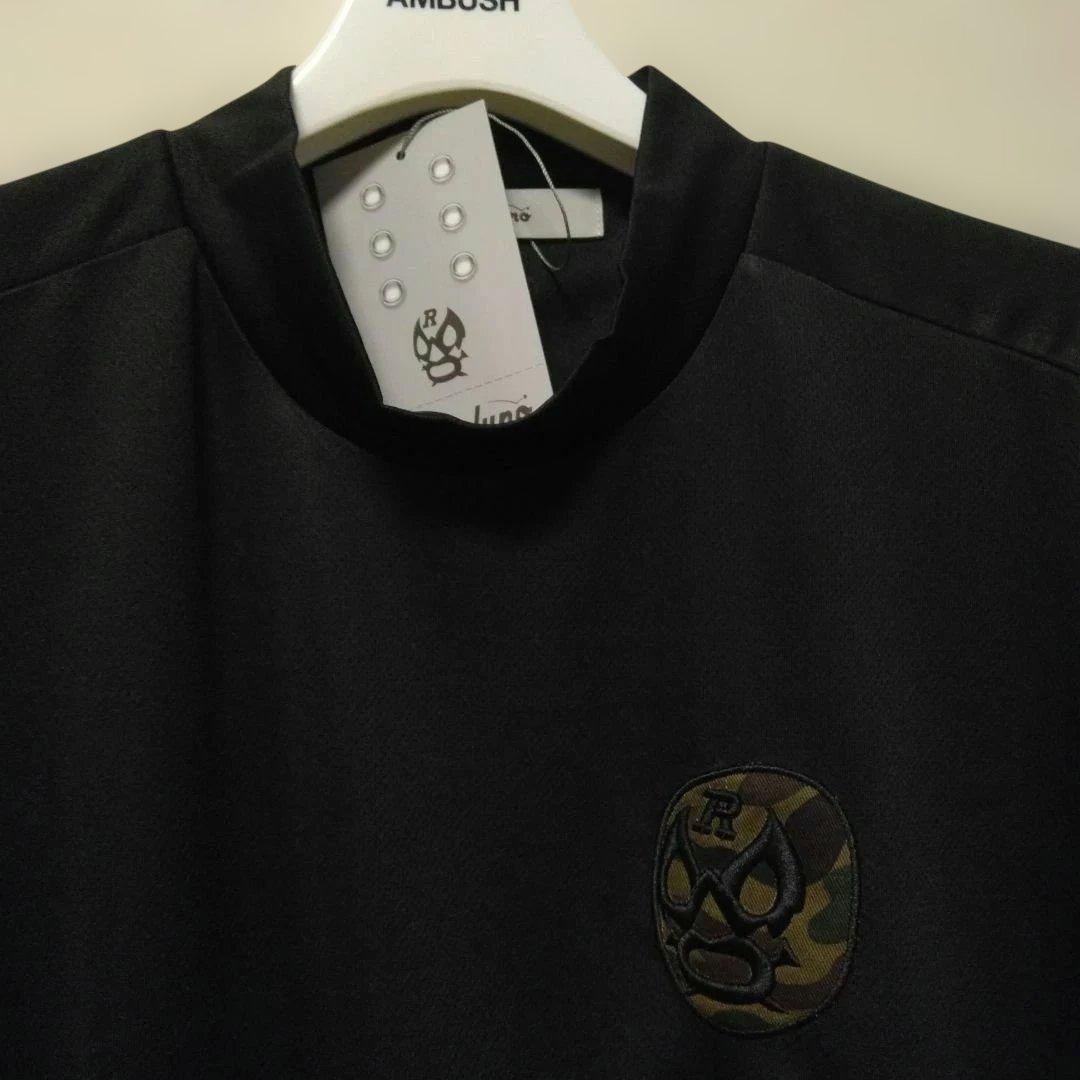 Russeluno メンズゴルフウェア　新品タグ付　モックネック半袖シャツ