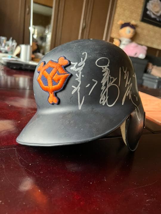 読売ジャイアンツ 村田真一選手実使用ヘルメット