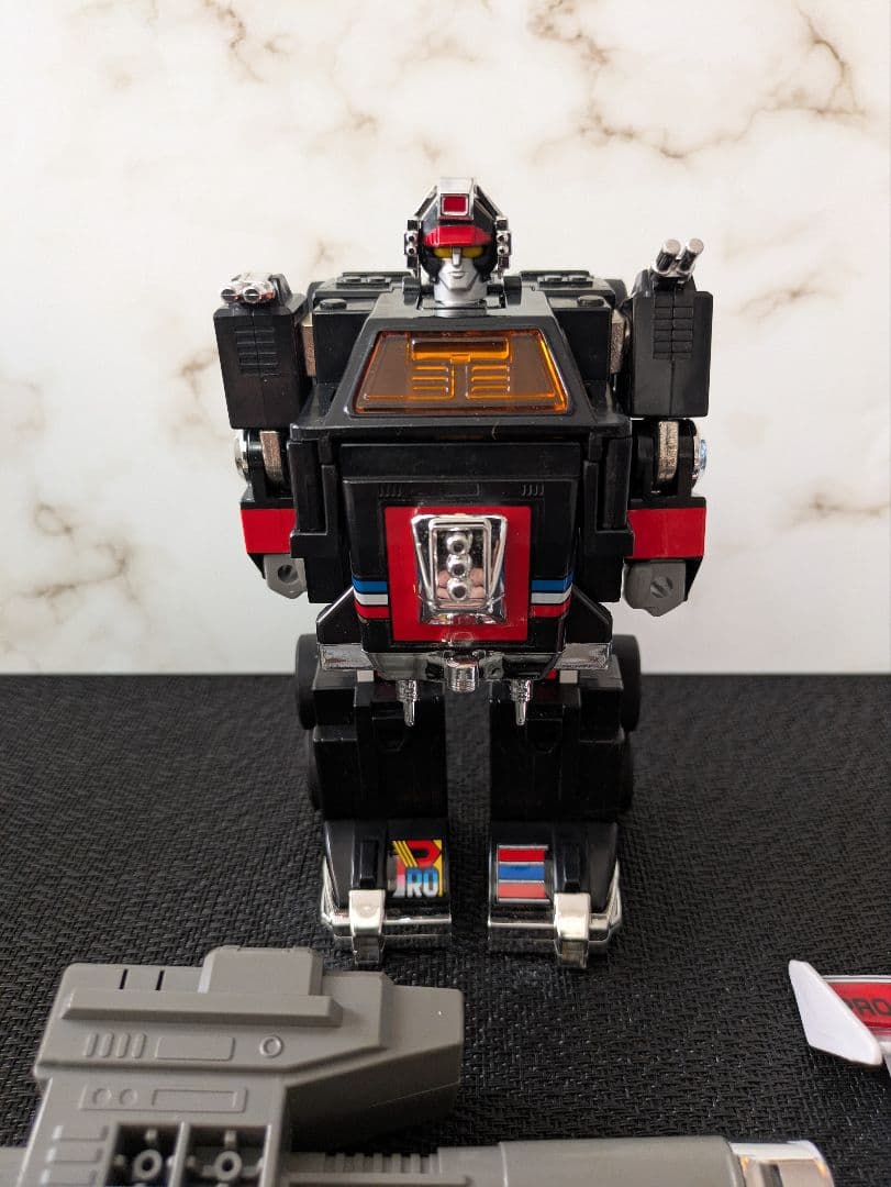 バンダイ　クロノスの大逆襲　プロトラックレーサー　マシンロボ【レア・レトロ】