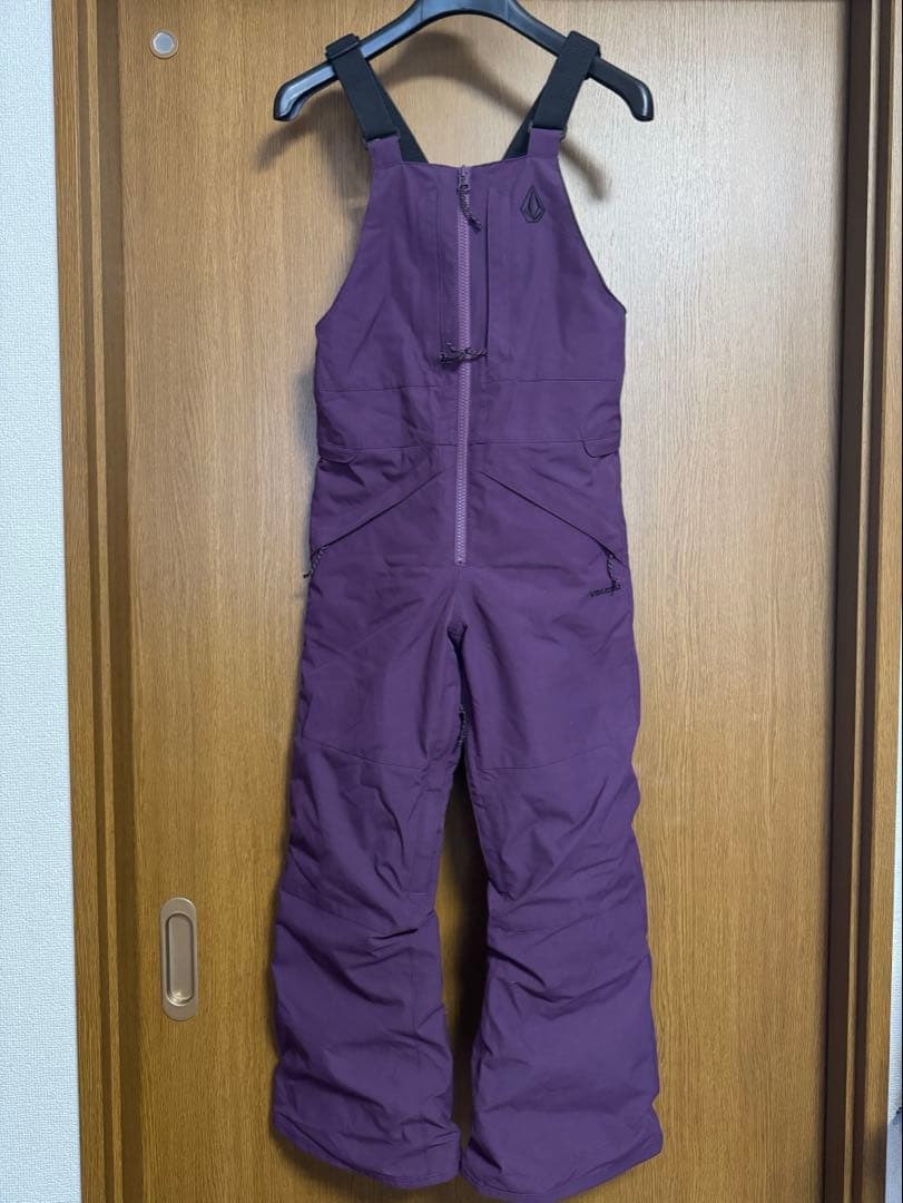 volcom 子供用スノーボードウエア　ビブパンツ　6y