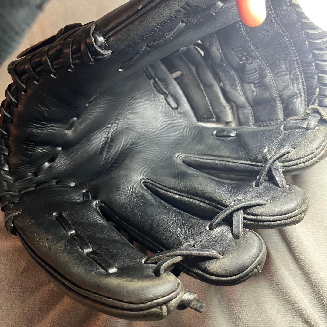 Mizuno ビューリーグ　硬式内野手用グラブ　赤ビュー　Mマーク