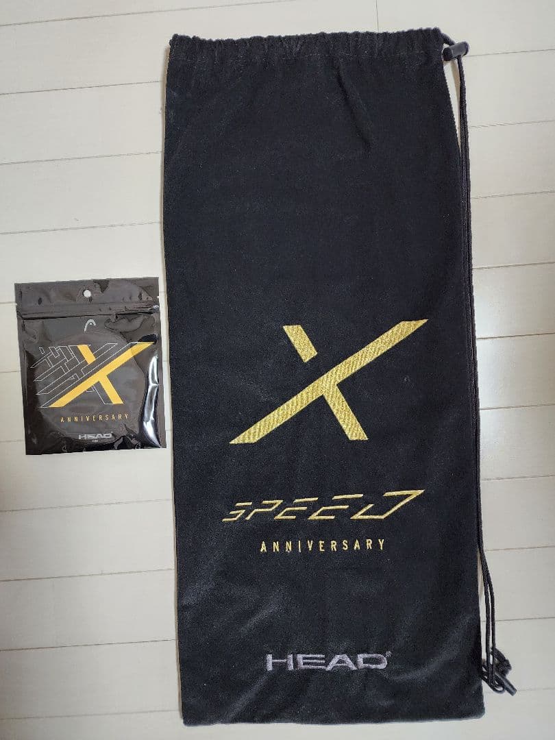 ‪【希少】HEAD SPEED X S 10周年記念モデル ブラック×ゴールド