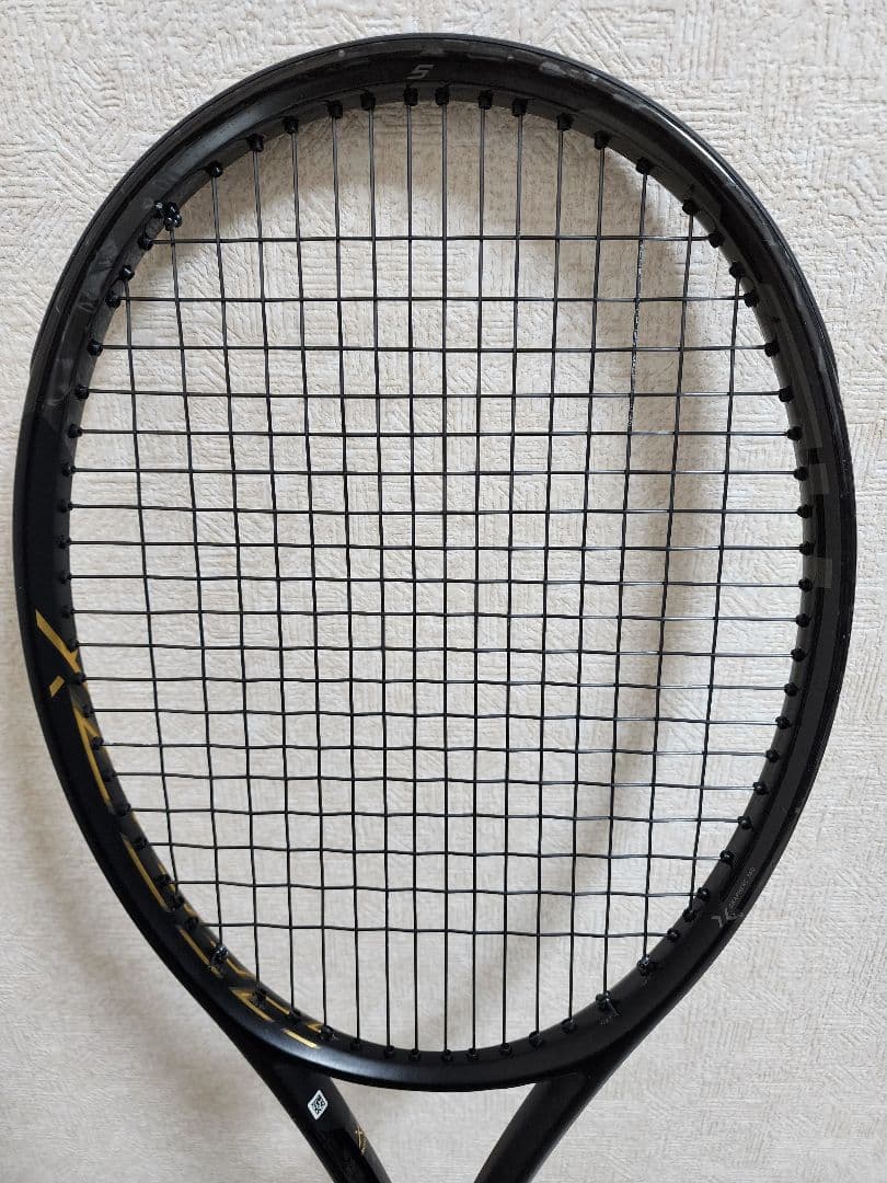 ‪【希少】HEAD SPEED X S 10周年記念モデル ブラック×ゴールド