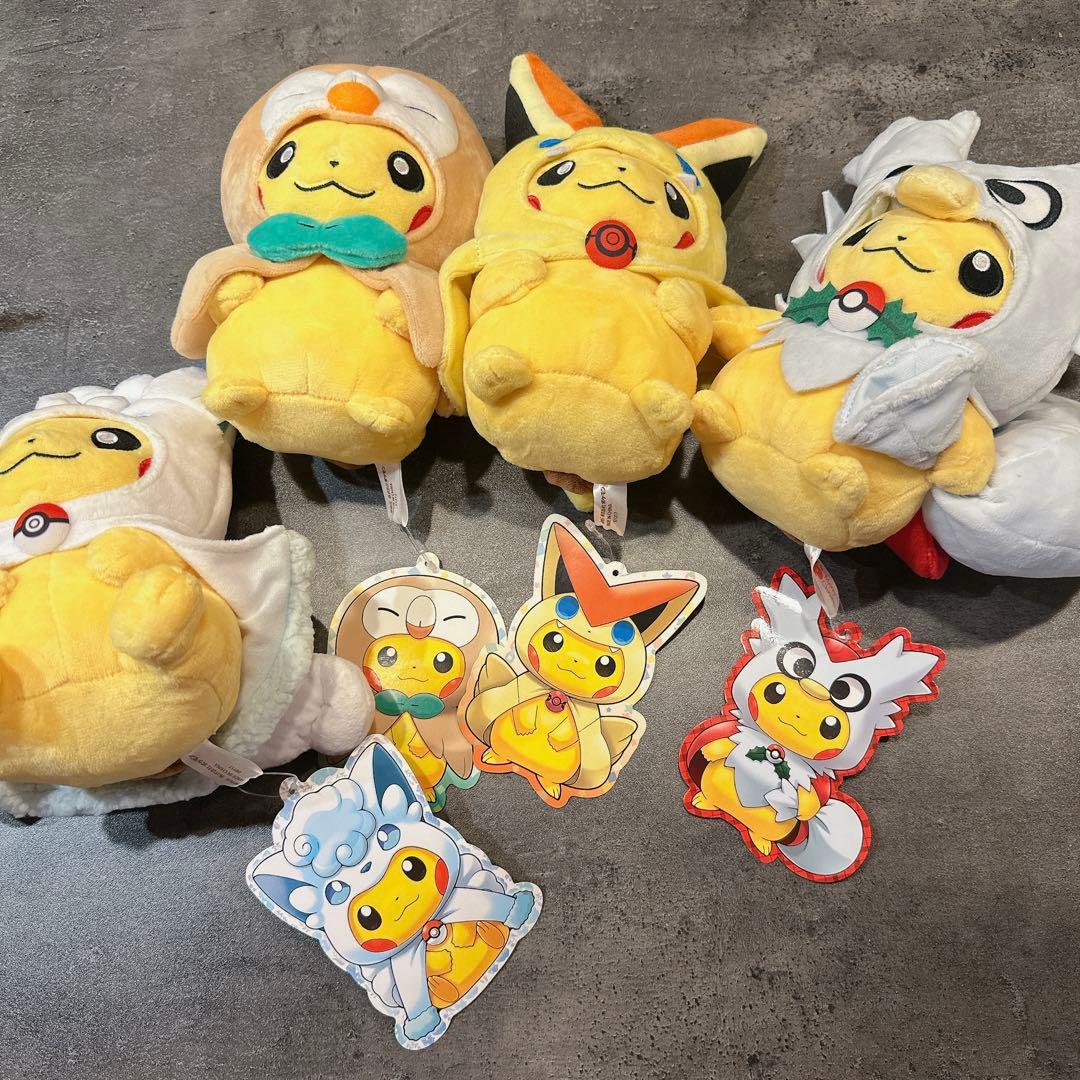 ピカチュウ ポンチョを着たピカチュウ ぬいぐるみ