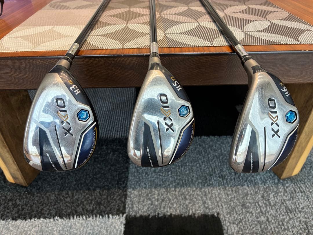 ゼクシオ12ユーティリティH3/H5/H6 3本セット