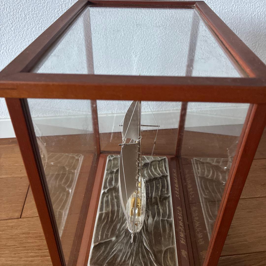 TAKEHIKO 武比古作 SILVER 985銀製ヨット 置物 シルバー製