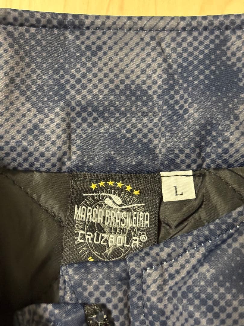 ダウポンチ　DalPonte ウォーマー　L/M ネイビー迷彩