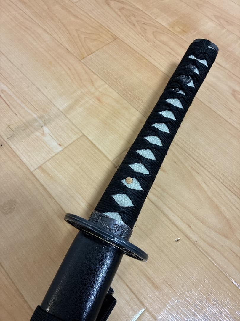 日本刀 雲龍 刀装具一式 太刀 脇差し 小太刀 模造刃 セット売り