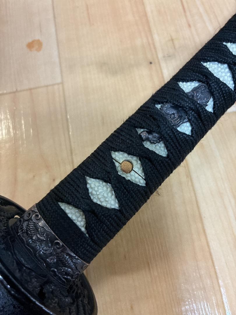 日本刀 雲龍 刀装具一式 太刀 脇差し 小太刀 模造刃 セット売り