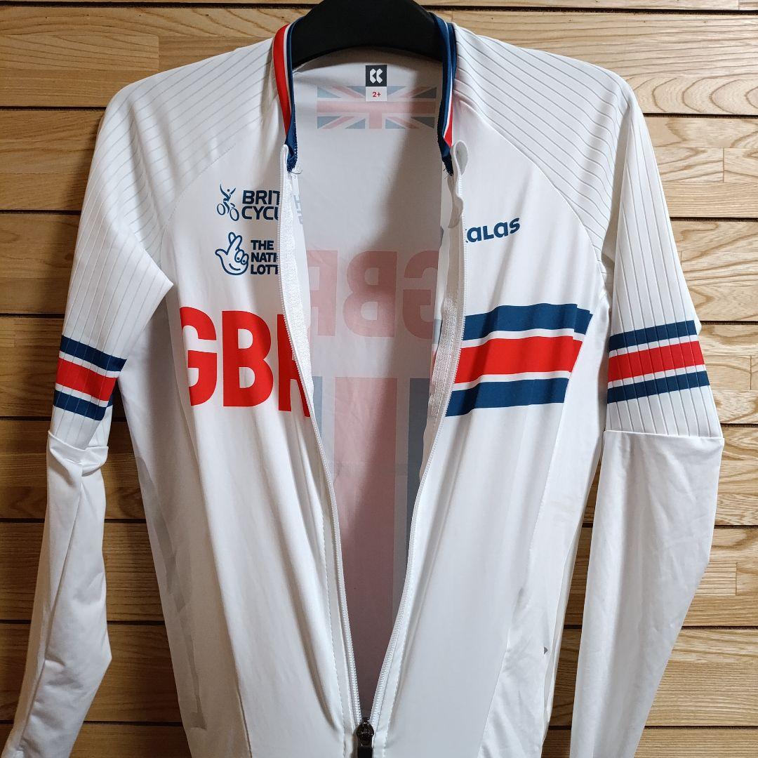 支給品　スキンスーツ　イギリス代表　ナショナルチーム　ワンピース　長袖　S