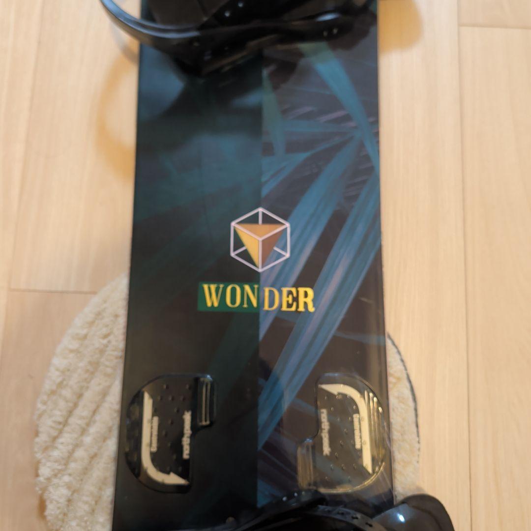 【良品】SALOMON WONDER 146cm + BURTON ビンディング