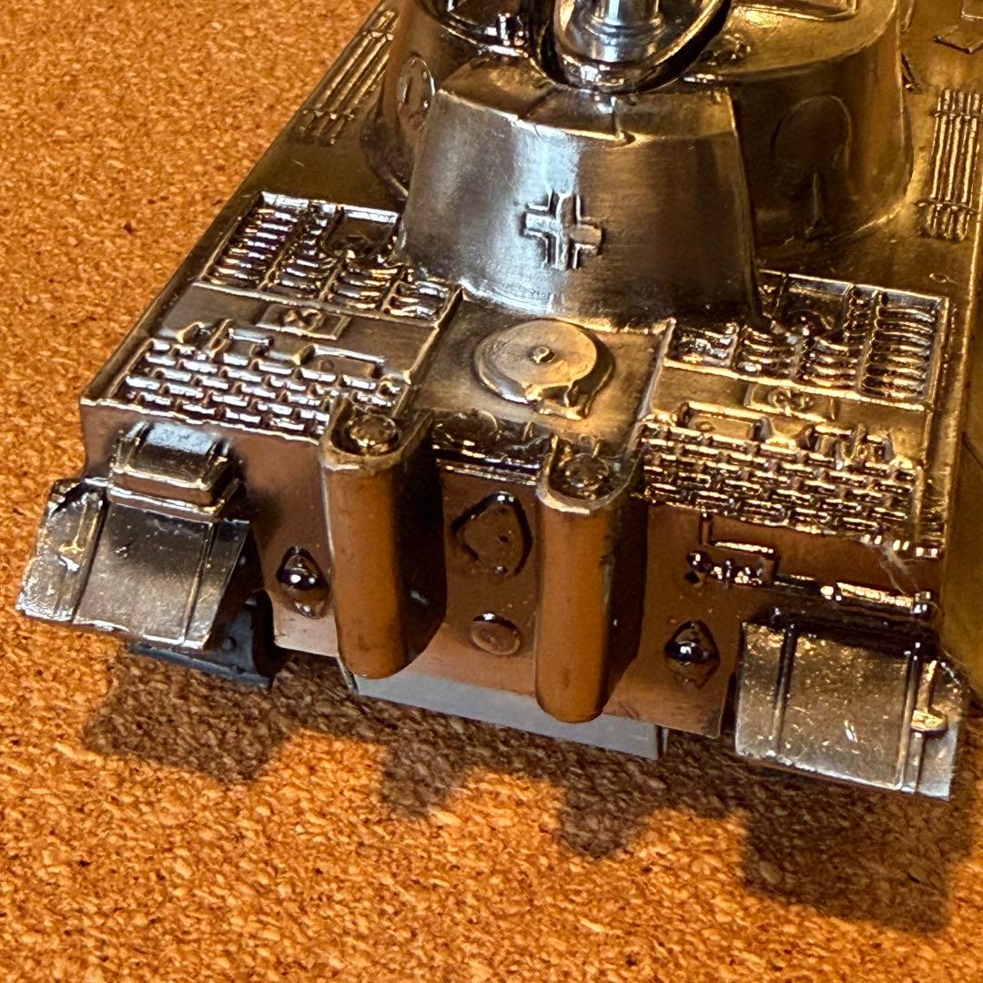 TIGER TANK 戦車型 ライターオブジェ メタル製 ミリタリー KEIWA