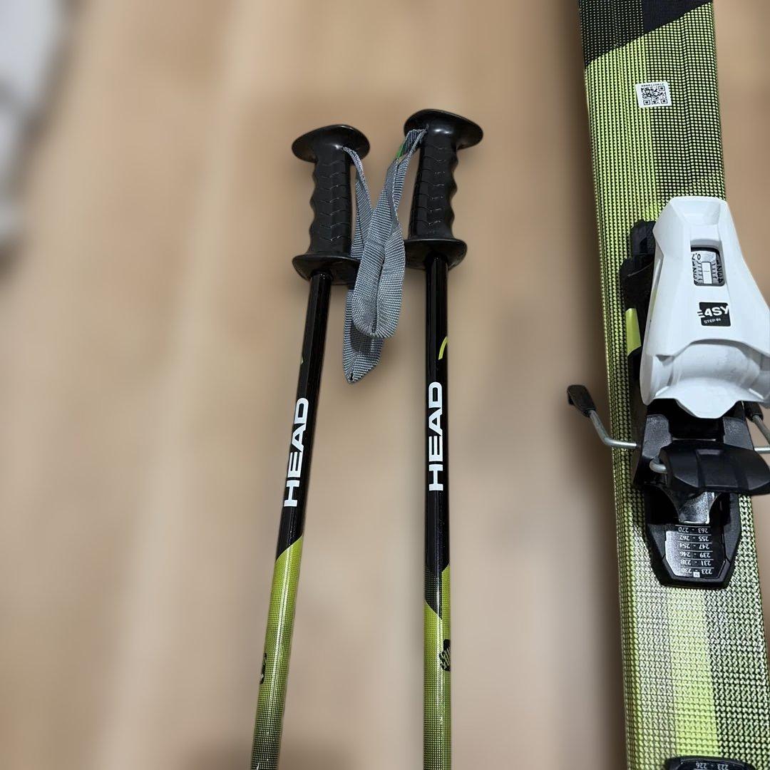HEAD スキー　ストック　セット