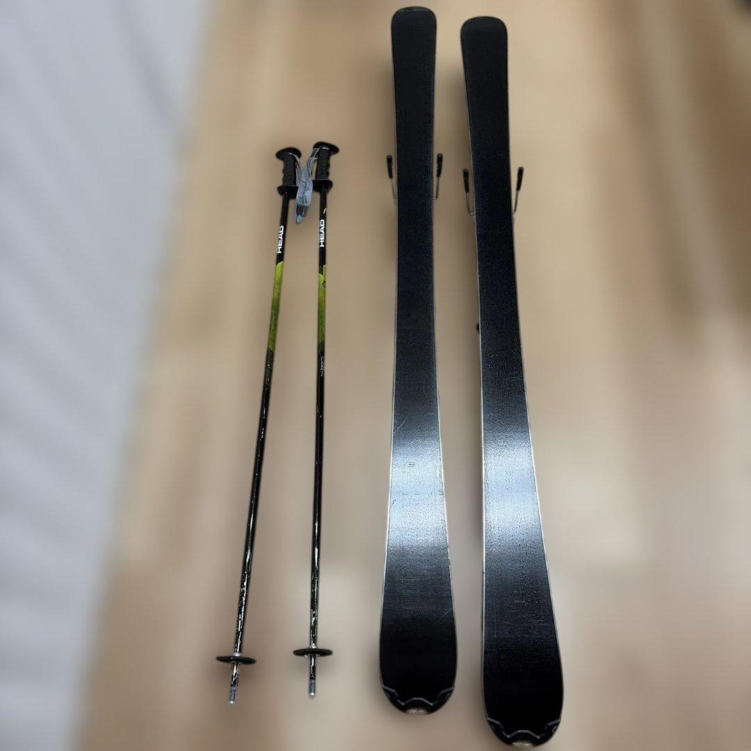 HEAD スキー　ストック　セット