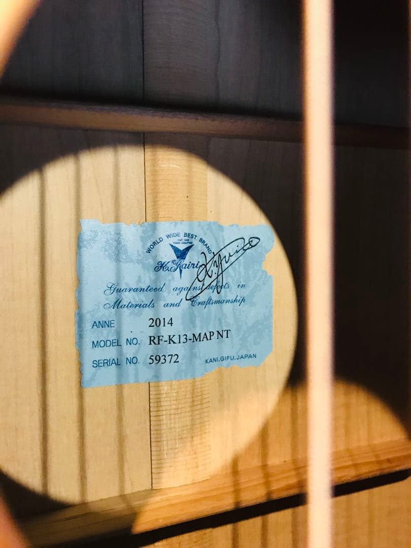 最終値下げ！K.yairi RF-K13 MAP