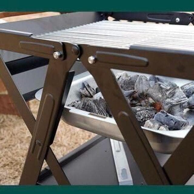 【新品】 BBQグリル &テーブル コンロ アウトドア キャンプ