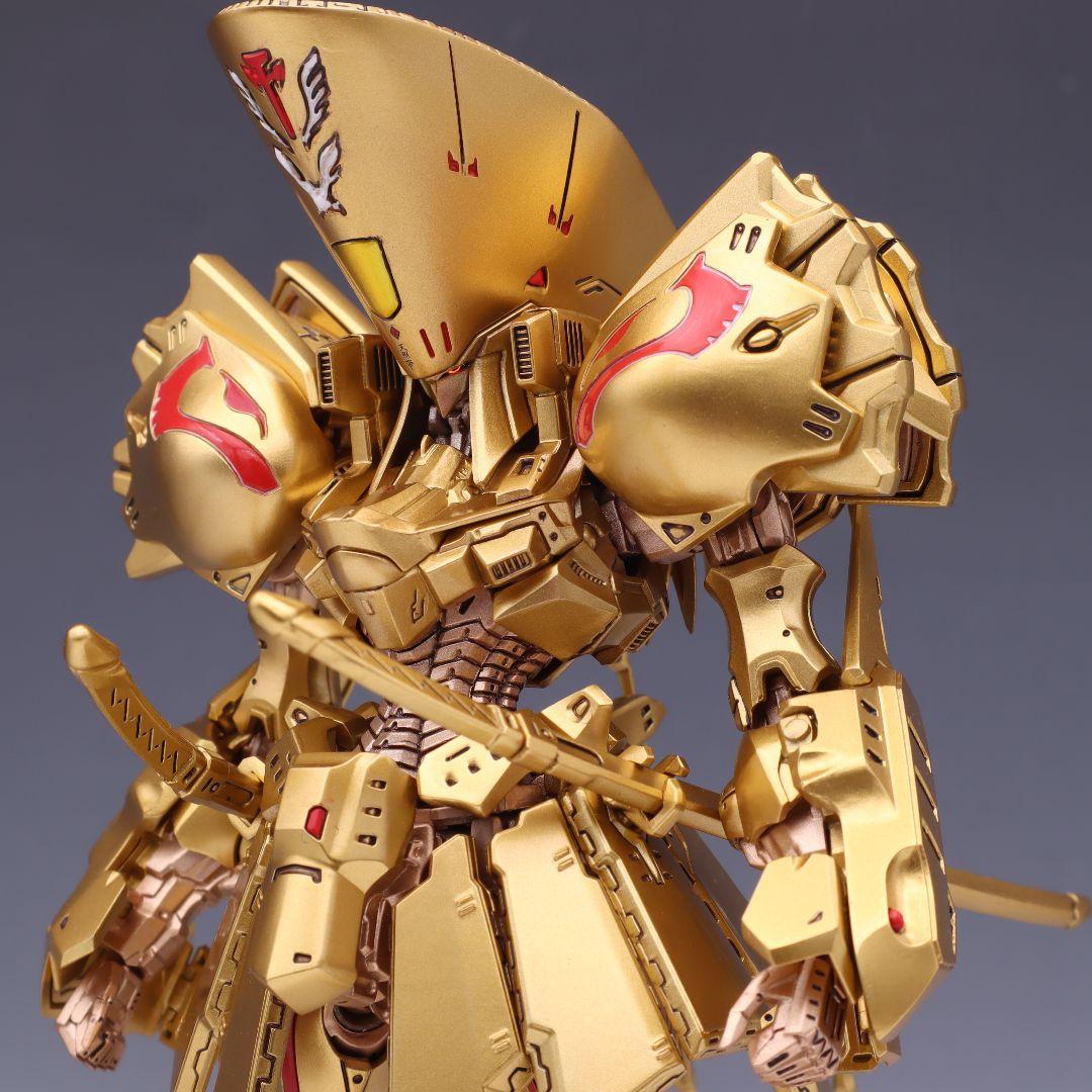 【ファイブスター物語】IMS 1/144 ナイトオブゴールド 全塗装済 完成品