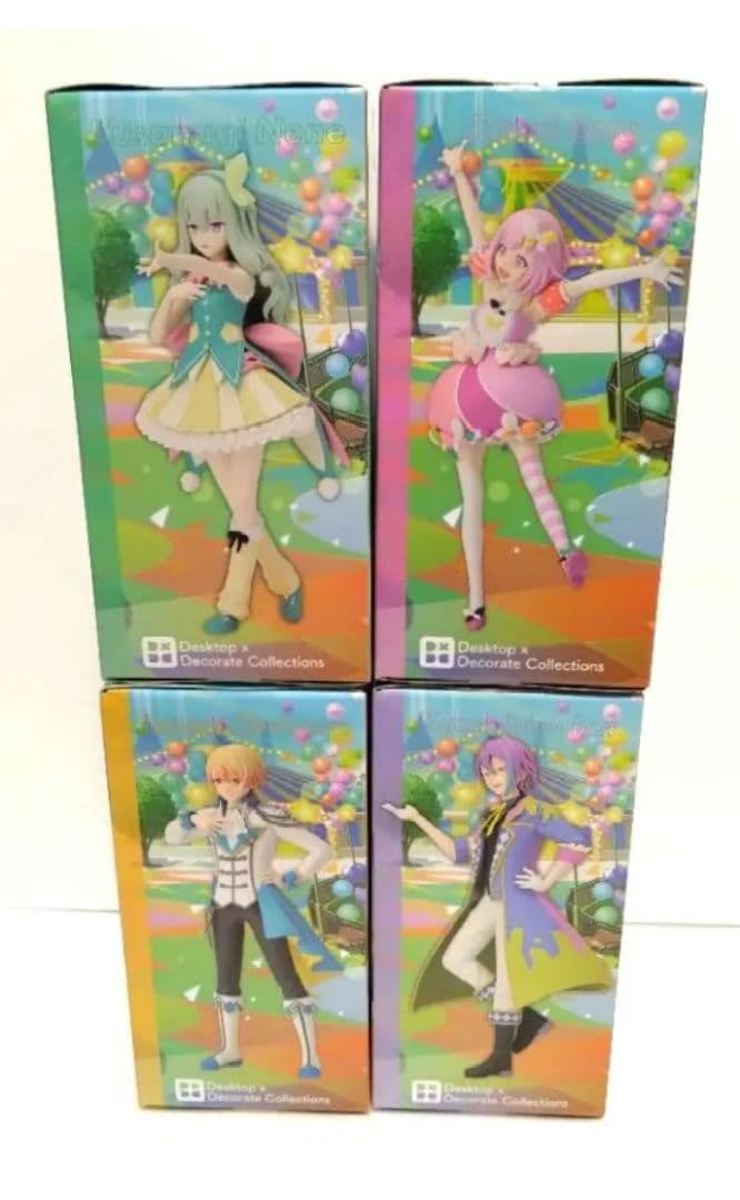【ニーゴ】【ワンダショ】Desktop　フィギュア　計8個セット