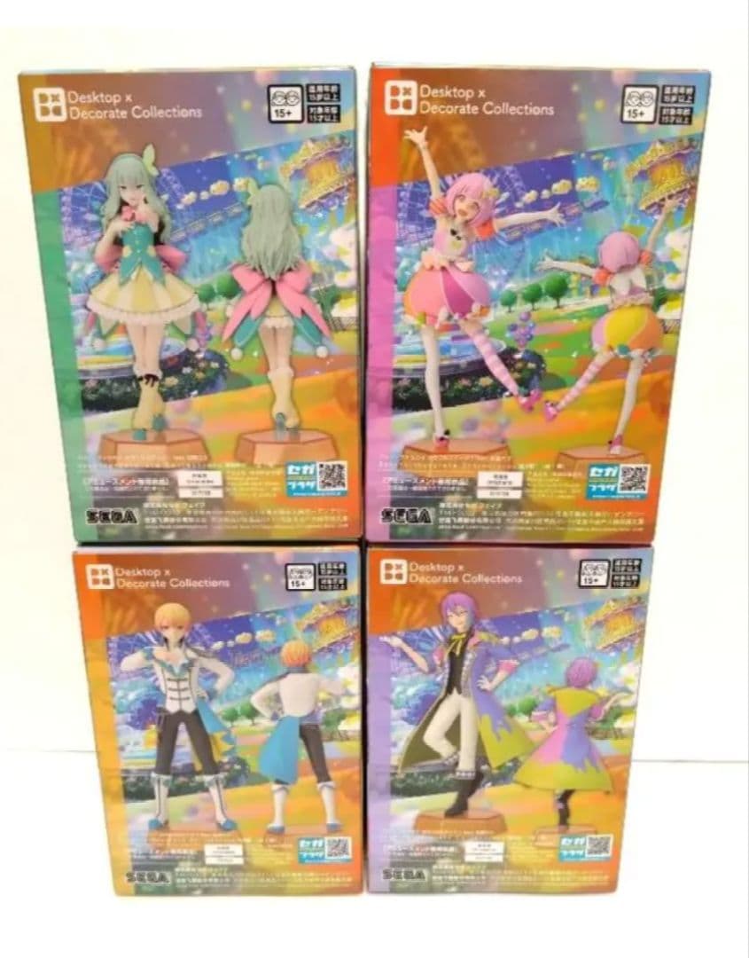 【ニーゴ】【ワンダショ】Desktop　フィギュア　計8個セット
