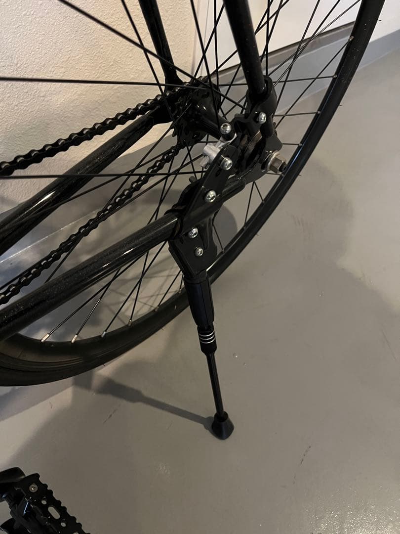 ピストバイク FUJI FEATHER GLITTER_BLACK 2023