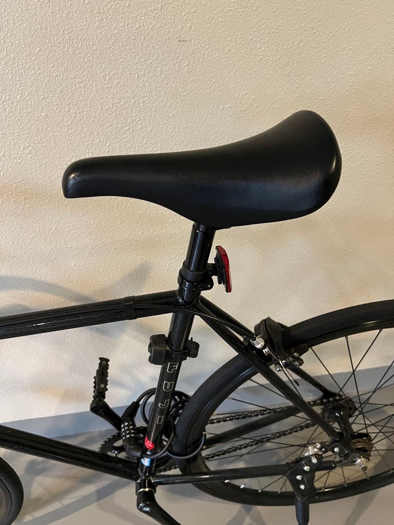 ピストバイク FUJI FEATHER GLITTER_BLACK 2023