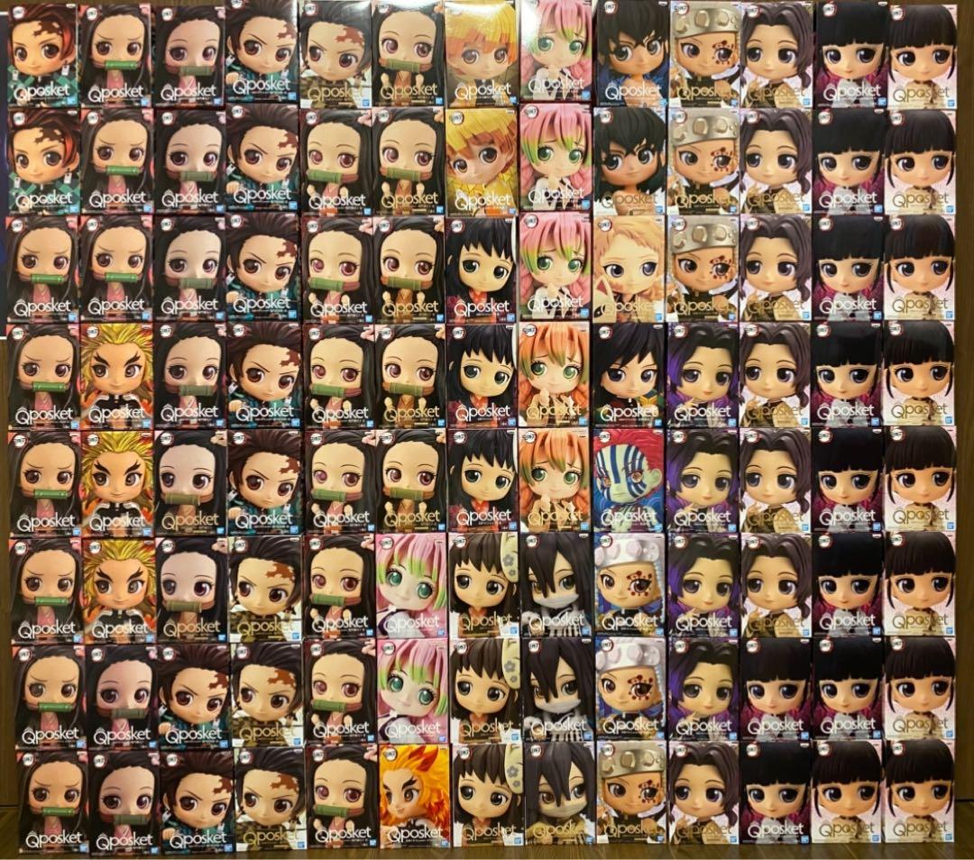 Qposket 鬼滅の刃 まとめ売り 104体