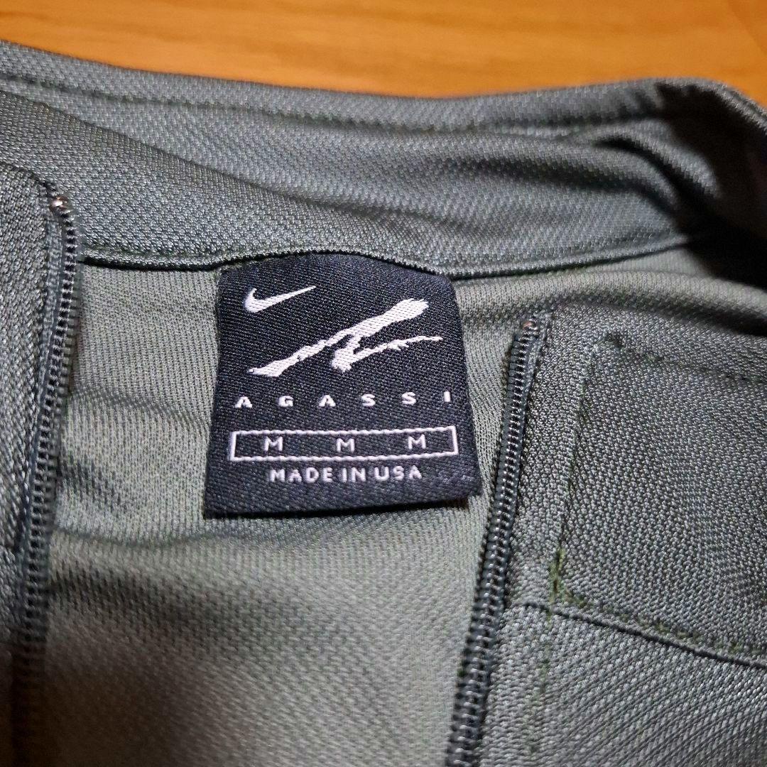 希少Nike 90s　ヴィンテージ　アンドレ·アガシ　 ハーフジップテニスウェア