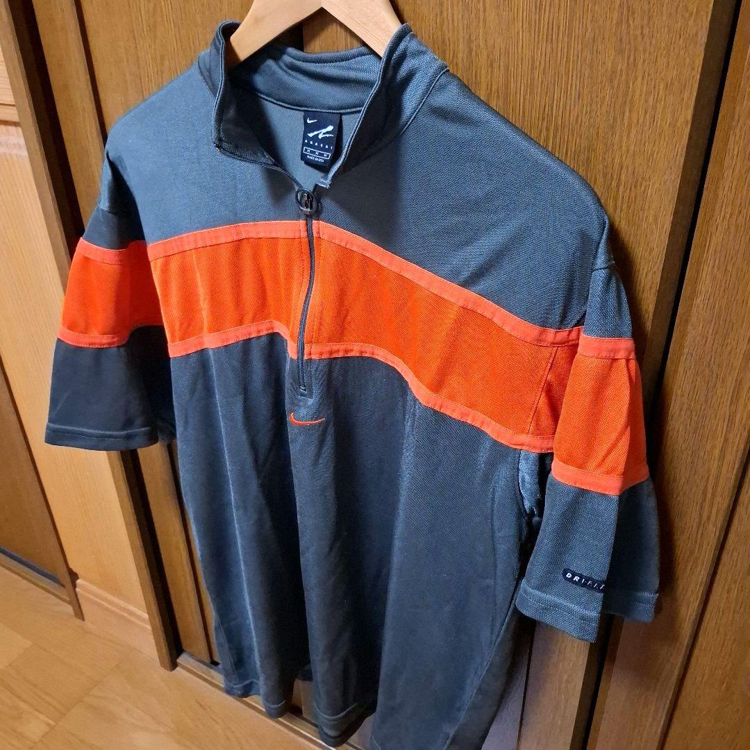 希少Nike 90s　ヴィンテージ　アンドレ·アガシ　 ハーフジップテニスウェア