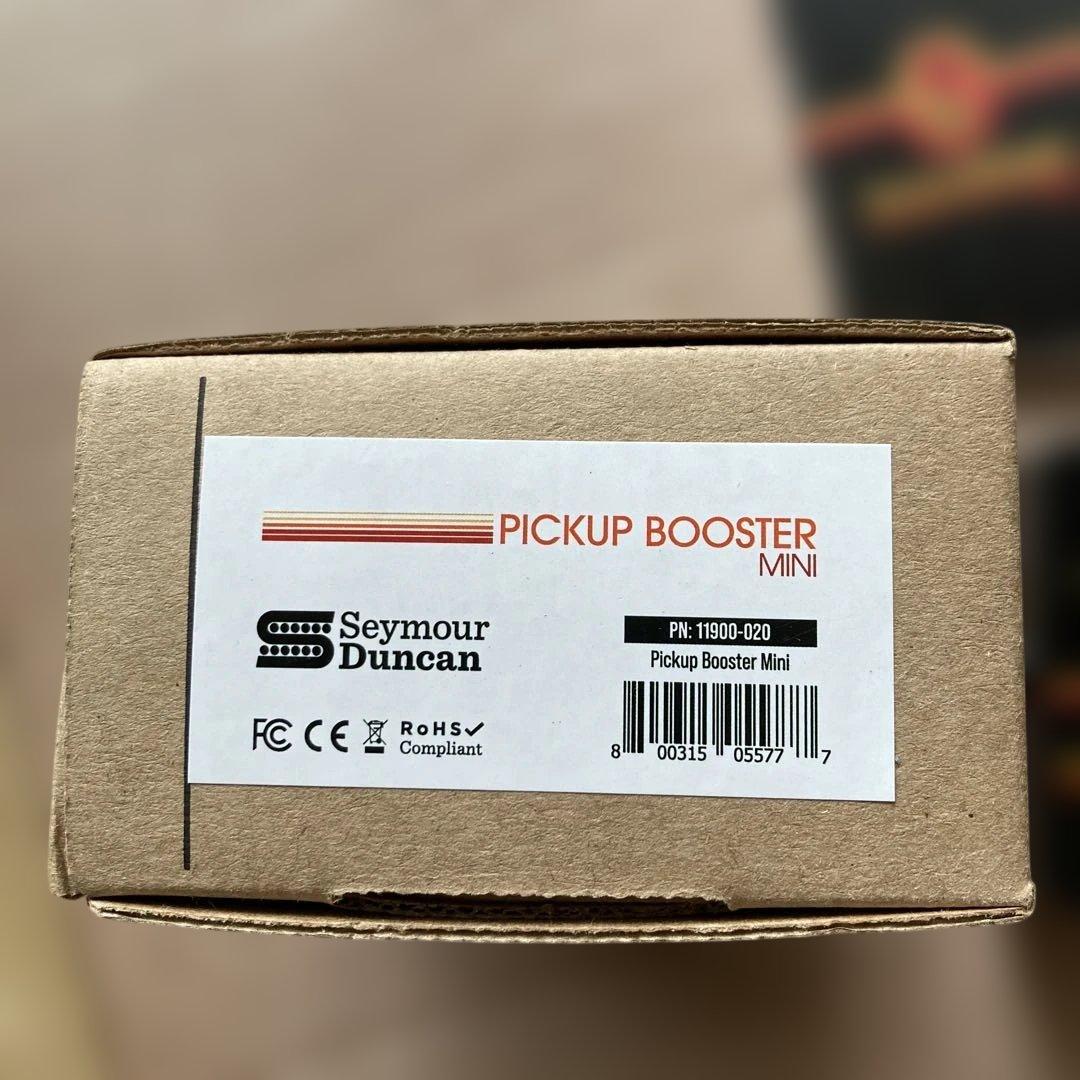 エフェクター　PICKUP BOOSTER miniブースター　セイモアダンカン