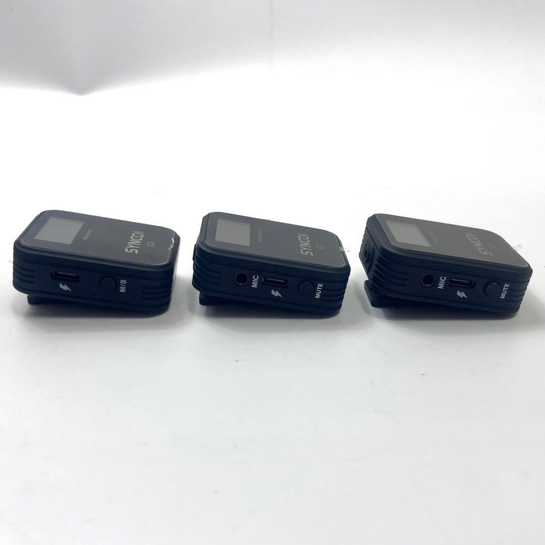 【セット】SYNCO G2 ワイヤレスマイク システム マイク