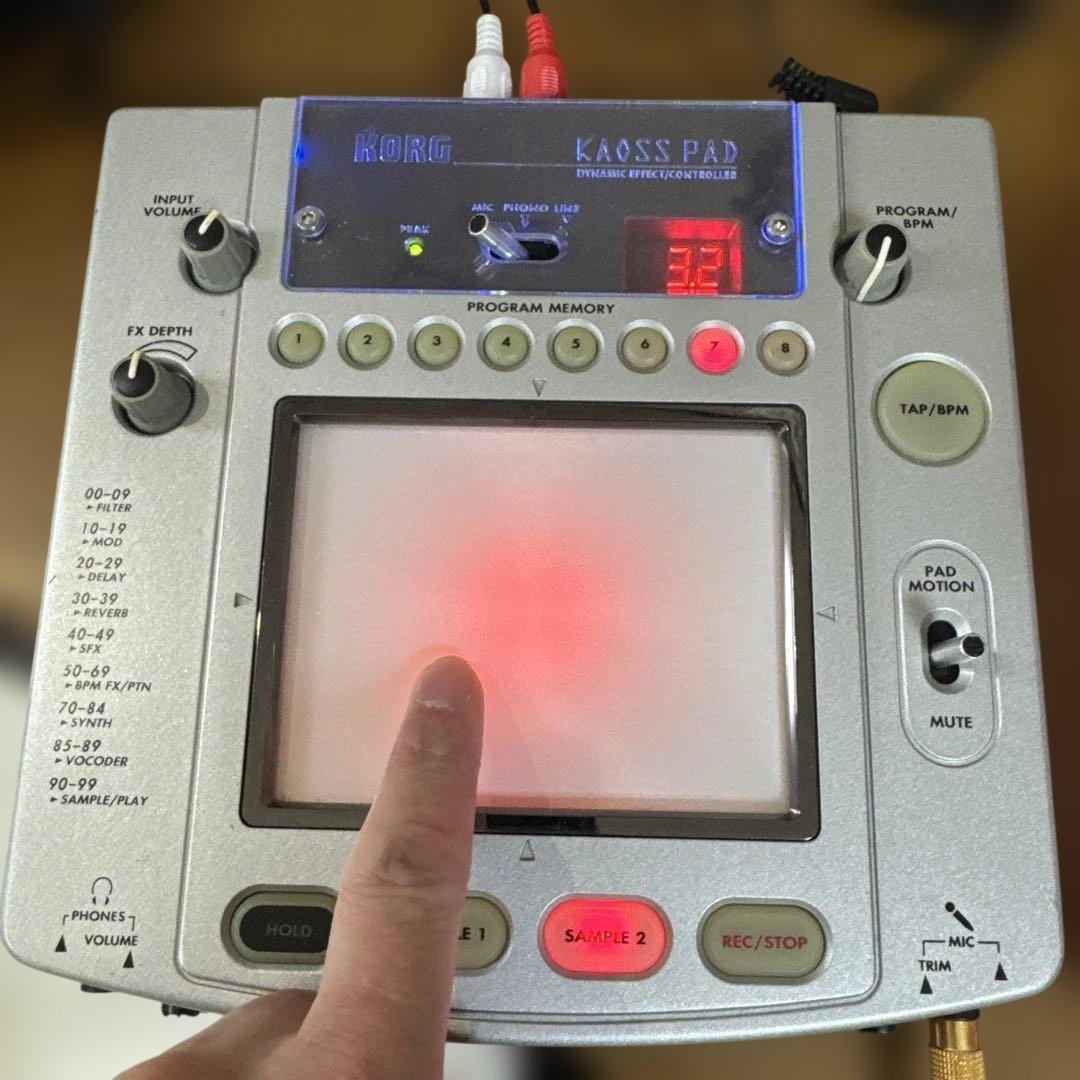 KORG KAOSS PAD KP-2 KP2 DJ エフェクター
