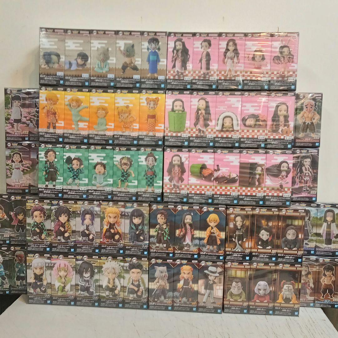 鬼滅の刃　ワーコレ　フィギュア　コンプリートセット