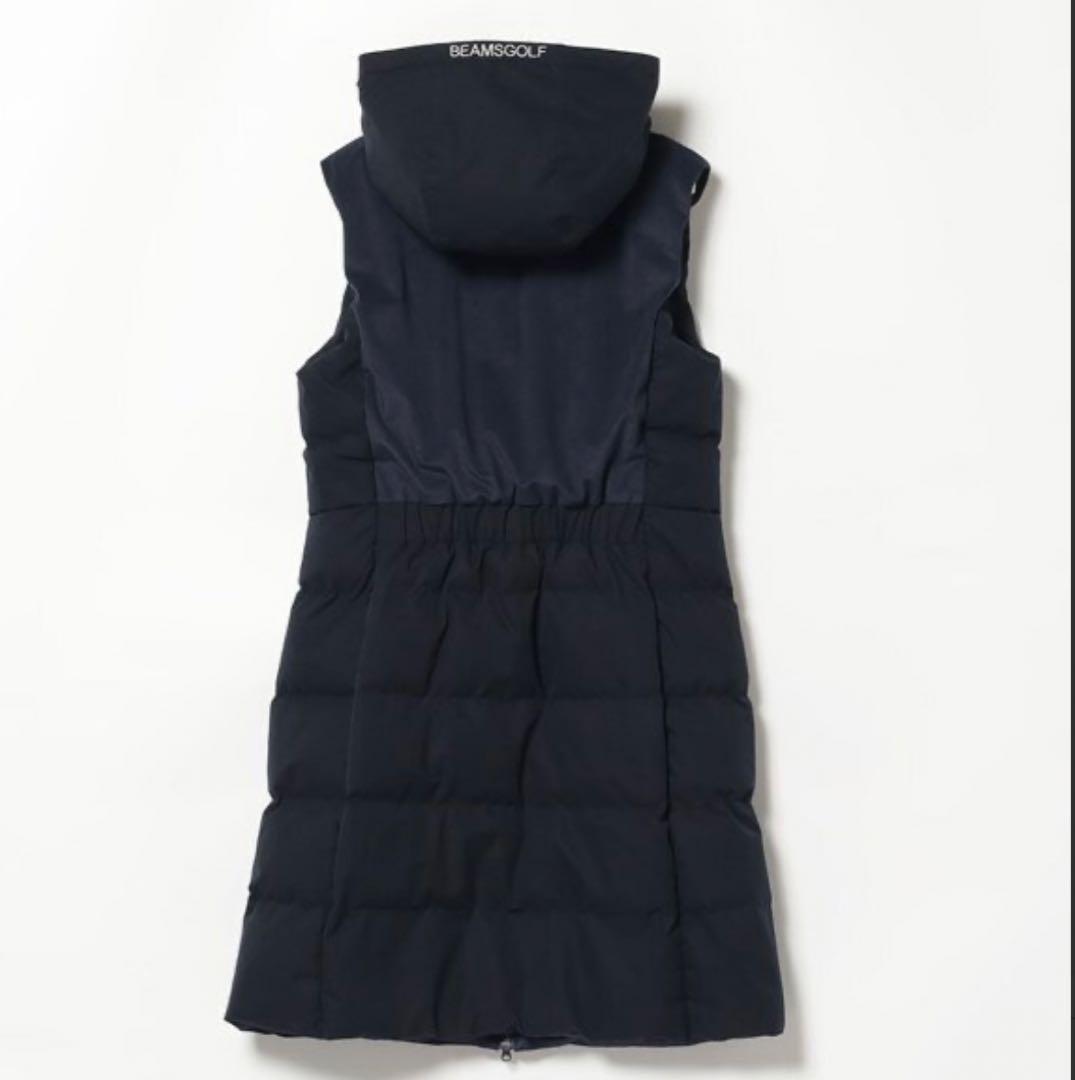 BEAMS GOLF ビームスゴルフスエードライク パデット ワンピース