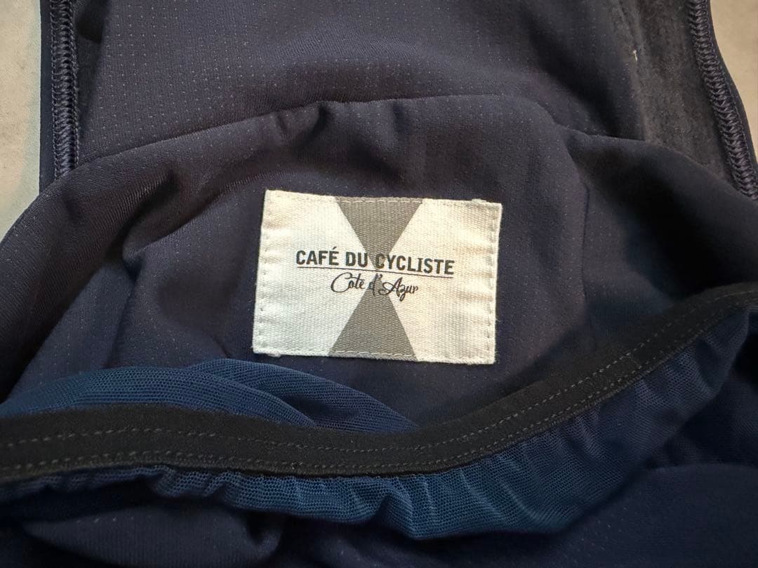 Café du Cycliste ビブタイツ ロング M ネイビー レディース