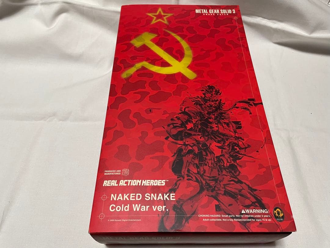 RAH スネーク　COLD WAR メタルギアソリッド3 メディコム 冷戦