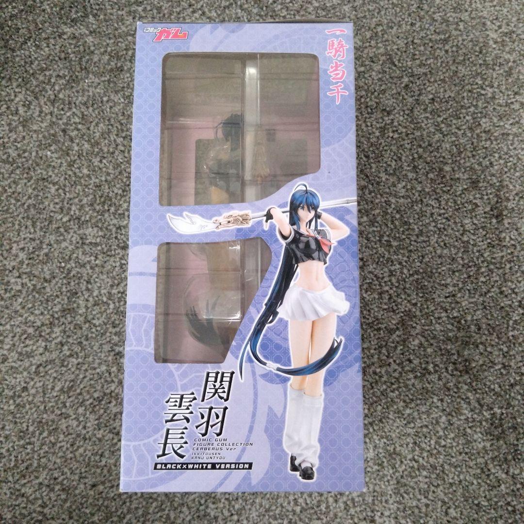 【新品未開封】一騎当千　関羽雲長　black×white　ver フィギュア