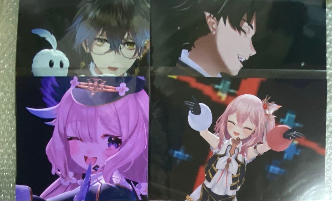 にじさんじ OVERTURE でかカード 公式写真カード チケット風カード EN