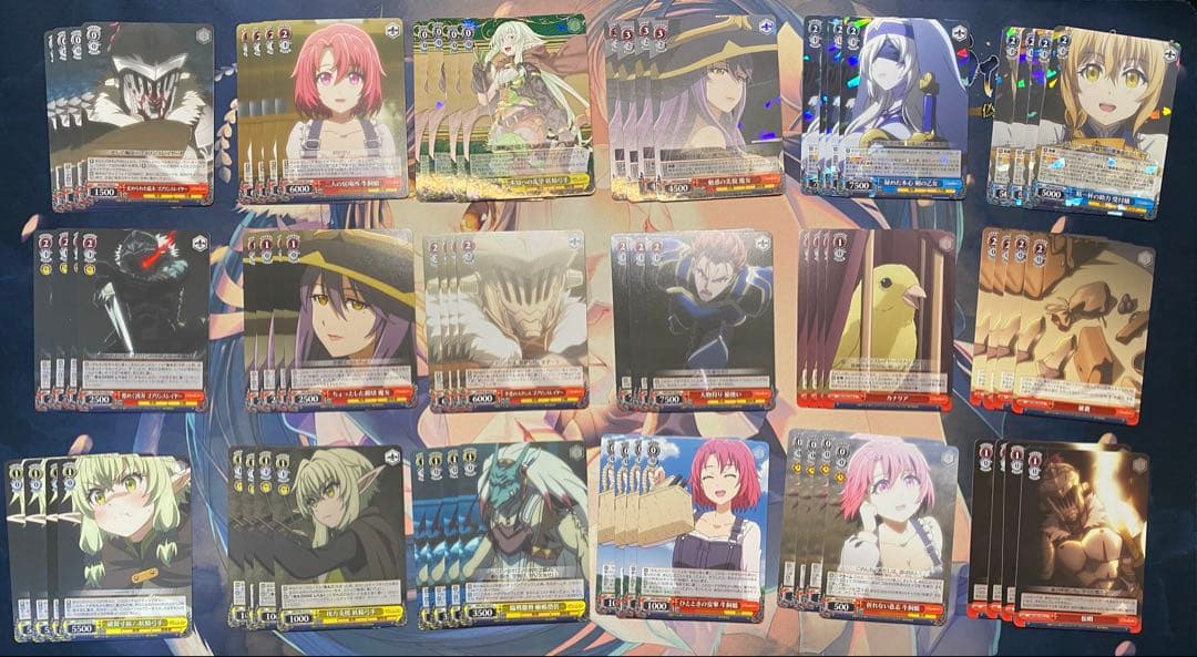 ヴァイスシュヴァルツ　ゴブリンスレイヤーRR以下各4＋PR